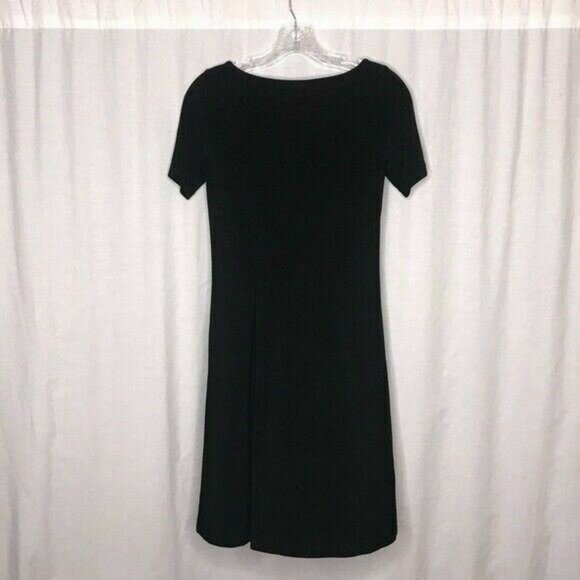 Leona Edmiston Frocks Black Bow Shift Dress XS - Picture 4 of 4